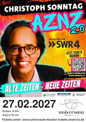 Bild: KABARETT - Christoph Sonntag „AZ/NZ 2.0"