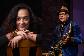 Bild: Ella & Louis Jazz Club im Holzhausenschlösschen - Juliana da Silva feat. Tony Lakatos: Happy birthday Tom Jobim – 100 Jahre Mr. Bossa Nova
