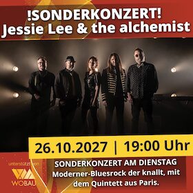 Bild: Jessie Lee & The Alchemists (Frankreich) | Magdeburg | machwerk