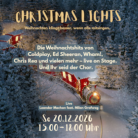 Bild: Christmas Lights – Weihnachten klingt besser, wenn alle mitsingen!