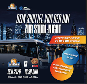 Bild: Studi-Shuttle (Ticket und Bustransfer)
