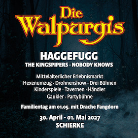 Bild: Die Walpurgis in Schierke 2027 - Tagesticket 30.04.2027
