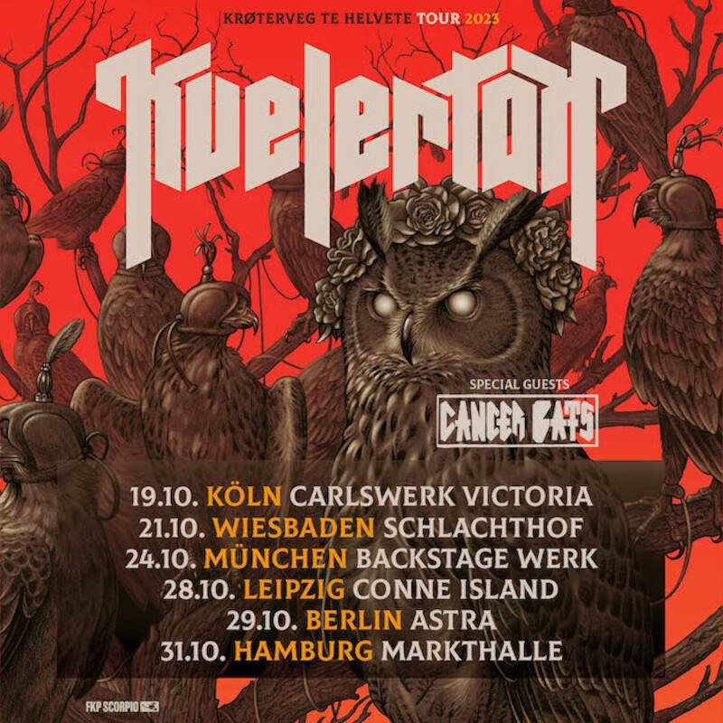 KVELERTAK - KRØTERVEG TE HELVETE TOUR 2023