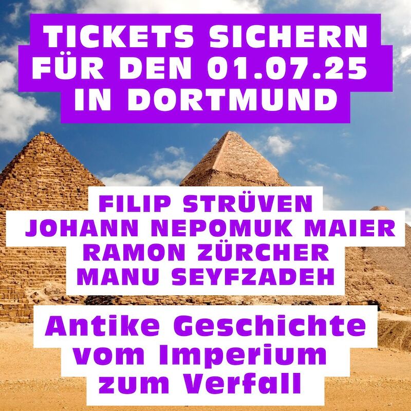 Antike Geschichte – vom Imperium zum Verfall // Fair Talk TV Auf Augenhöhe "live" 2025
