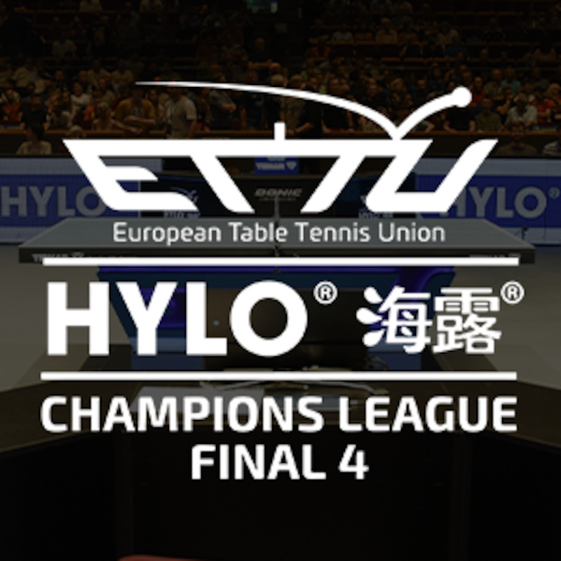 ETTU HYLO Champions League Men's FINAL 4 2026 2-Tages-Ticket / 2-Day-Ticket