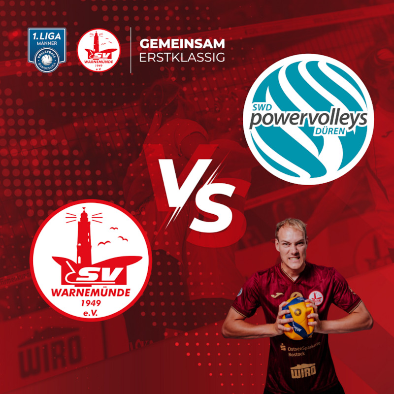 SV Warnemünde - SWD powervolleys Düren