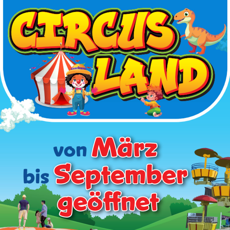 Circus-Land JAHRESKARTE 2026 - der große Familienspaß in Einbeck-Volksen