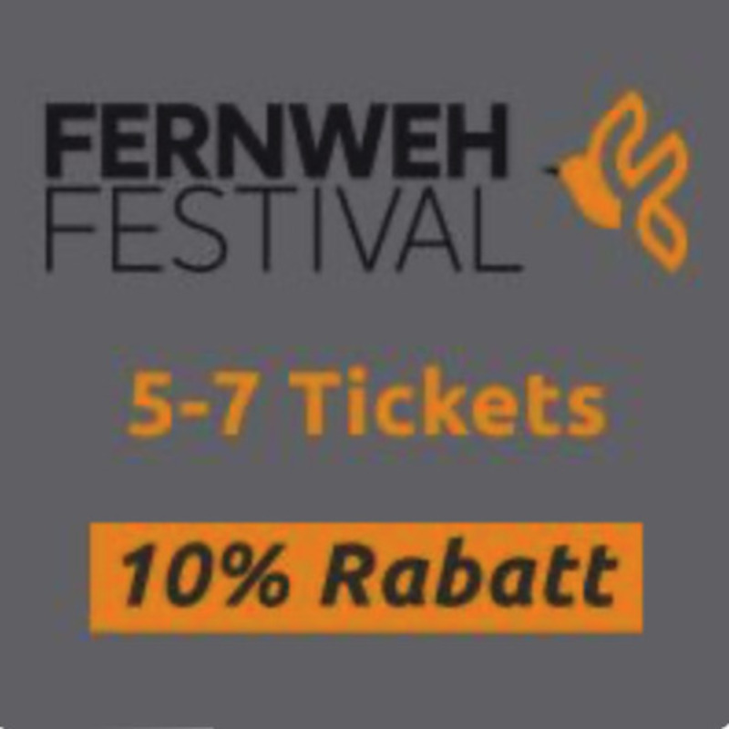 Fernweh Festival 5 - 7 Vorträge 10% Rabatt