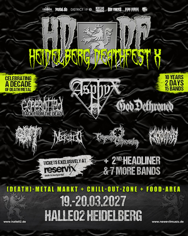 Heidelberg Deathfest X - Wochenendticket