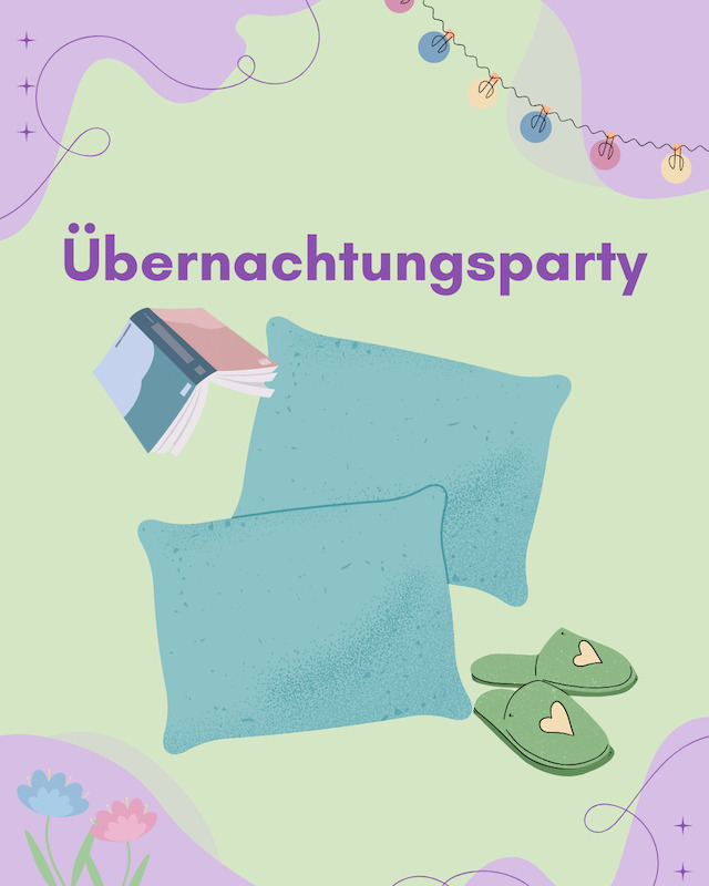 Übernachtungsparty: “Träum dich weg – Starte mit uns in deinen Büchersommer!”