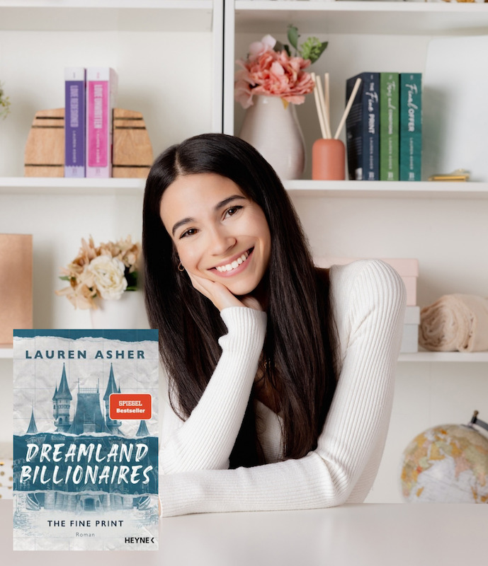 AUSVERKAUFT: Ein Highlight für Romance-Fans: Lauren Asher signiert live in Berlin!