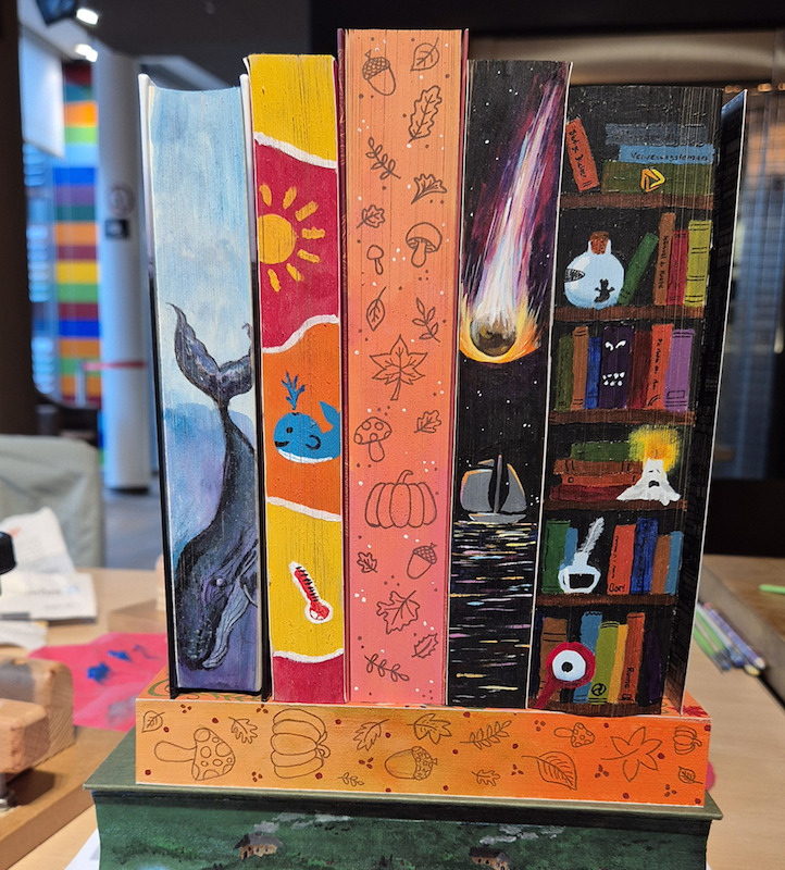 Kreativworkshop: Farbschnitte selbst gestalten