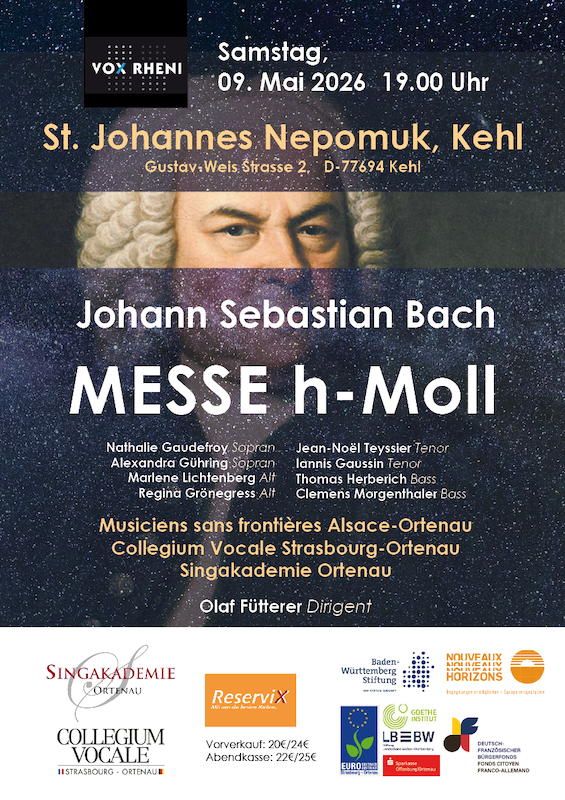Vox Rheni - Kultur im Herzen Europas - Bach: Messe h-Moll