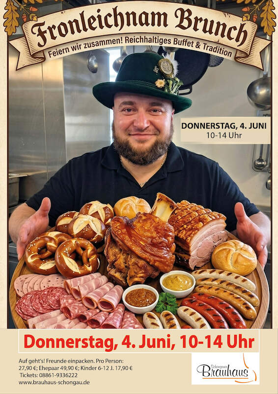 Brunch im Brauhaus - Fronleichnam-Brunch im Brauhaus