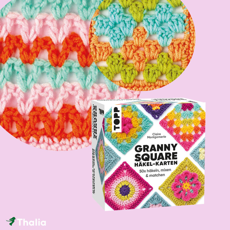 Kreativ Event - süße Granny Squares häkeln