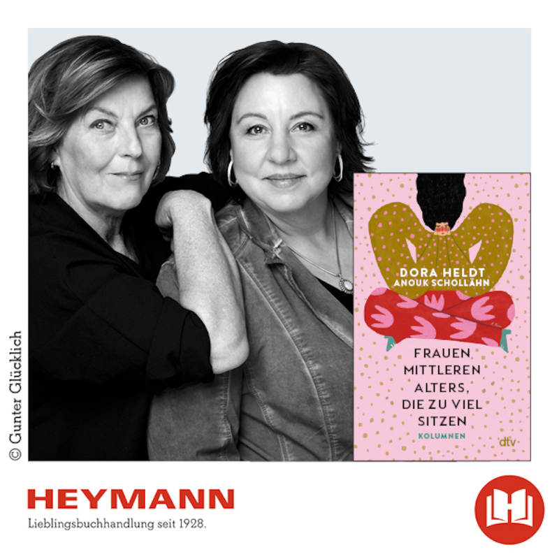 Zwei Frauen. Zu viel sitzen. Ein Abend zum Lachen.