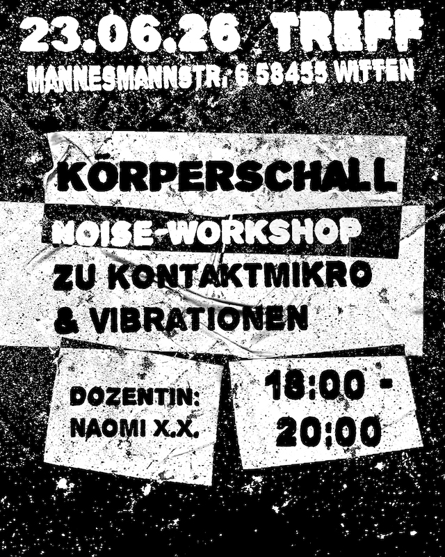 Noise-Workshop - Körperschall