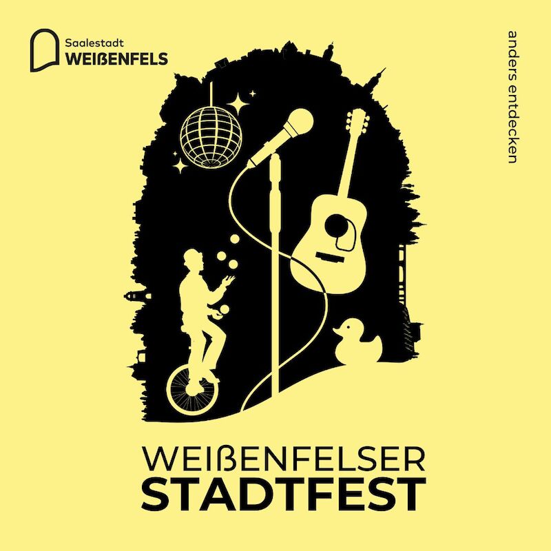 Weißenfelser Stadfest 2026: 2-Tagesticket - gültig am Samstag, den 29.08.26, und Sonntag, den 30.08.26.