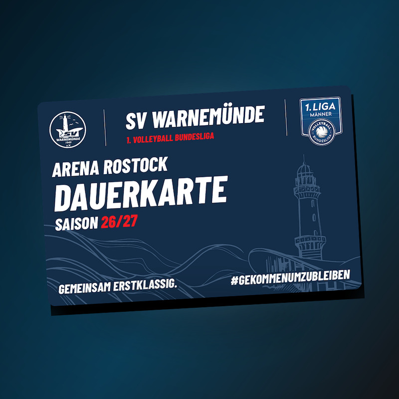 2026/2027 | Dauerkarte | ARENA Rostock