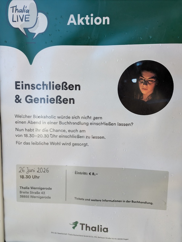 Einschließen & Genießen