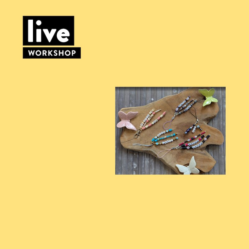 WORKSHOP: DIY-Schmuckanhänger für Handy & Schlüssel - Slot 1