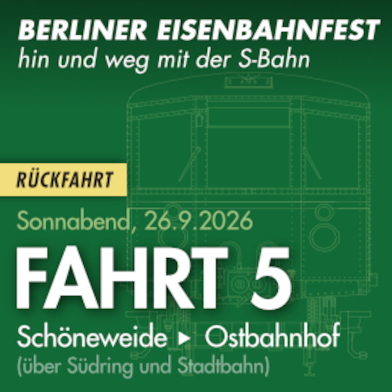 Fahrt 5 - Rückfahrt