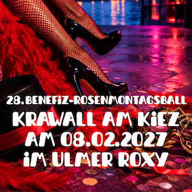 Bild: Rosenmontagsball der Ulmer AIDS-Hilfe - Krawall am Kiez – 28. Rosenmontagsball