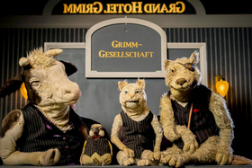 Bild: Theater Zitadelle zeigt: "Grand Hotel Grimm (Die Berliner Stadtmusikanten Teil V)"