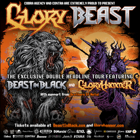 BEAST IN BLACK AND GLORYHAMMER - Glory and the Beast - Double Headline Tour 2024