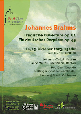 Bild: Johannes Brahms - Ein deutsches Requiem