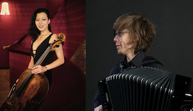 Bild: Grenzen überwinden - Konzert Neue Musik mit Nathalie Hahn und Nejc Grm