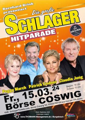 Die große Schlager Hitparade 2024 - präsentiert von Bernhard Brink
