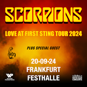 SCORPIONS - LOVE AT FIRST STING TOUR 2024