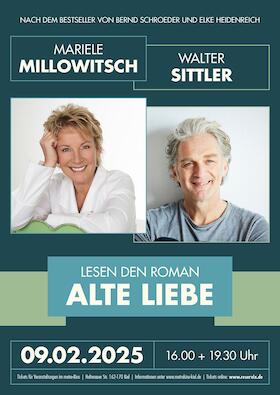 MARIELE MILLOWITSCH & WALTER SITTLER - Mariele Millowitsch & Walter Sittler lesen den Roman "Alte Liebe"