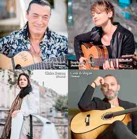 Nacht der Gitarren 2024 - Stephanie Jones, Clair Besson, Lulo Reinhard, Cenk Erdog