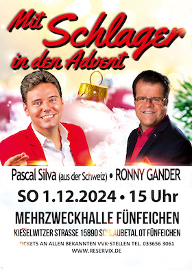 Mit Schlager in den Advent - Ronny Gander präsentiert