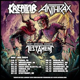 anthrax testament tour