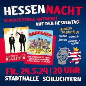 HESSENNACHT - WELTHITS AUF HESSISCH + BADEKAPP
