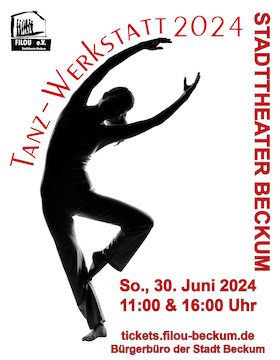 Tanzwerkstatt 2024 - Ballett, Jazz-Dance, Theatre Jazz, Modern Dance und Contemporary