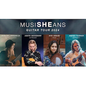 MusiSHEans - GUITAR TOUR 2024