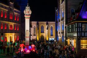 Bild: KRONACH leuchtet - Tagesticket - 2025 - Lichtmagie vom 25. April bis 03. Mai 2025