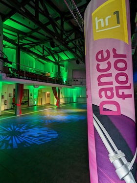 Bild: HR1-Dancefloor „Die Ü30-Party des Hessischen Rundfunks“
