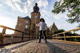 Bild: Rundgang mit dem Torwächter