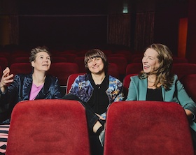 Bild: Textbomben - Kirsten Fuchs, Ella Carina Werner und Susanne M. Riedel