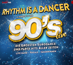 Bild: Rhythm is a Dancer - A Tribute to the 1990s - mit Live-Band, Vocals, Tänzerinnen