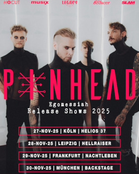 Bild: PINHEAD - Tour 2026