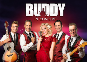 BUDDY in concert, die Rock´n´Roll Show