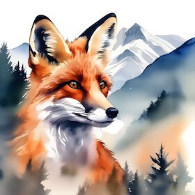 Bild: Fuchs hast Du die Gans gestohlen?