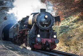 Dampfsonderzug zum "Brazzeltag" im Technikmuseum Speyer