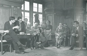 Bild: Im Etablissement der Schmetterlinge